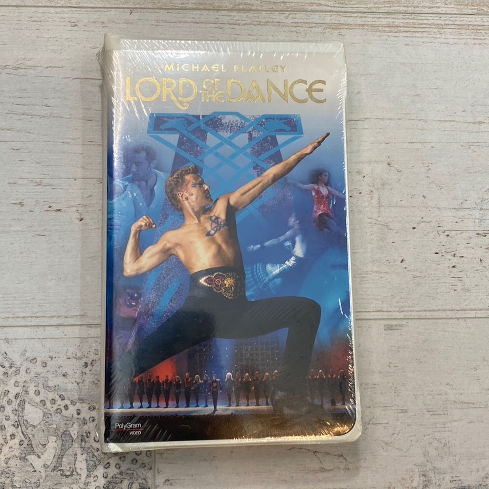 Michael Flatley Lord of The Dance New Old Stock Sealed VHS 1997